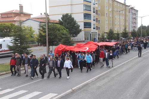 100.Yıl Kapsamında Doğa Yürüyüşü Yapıldı
